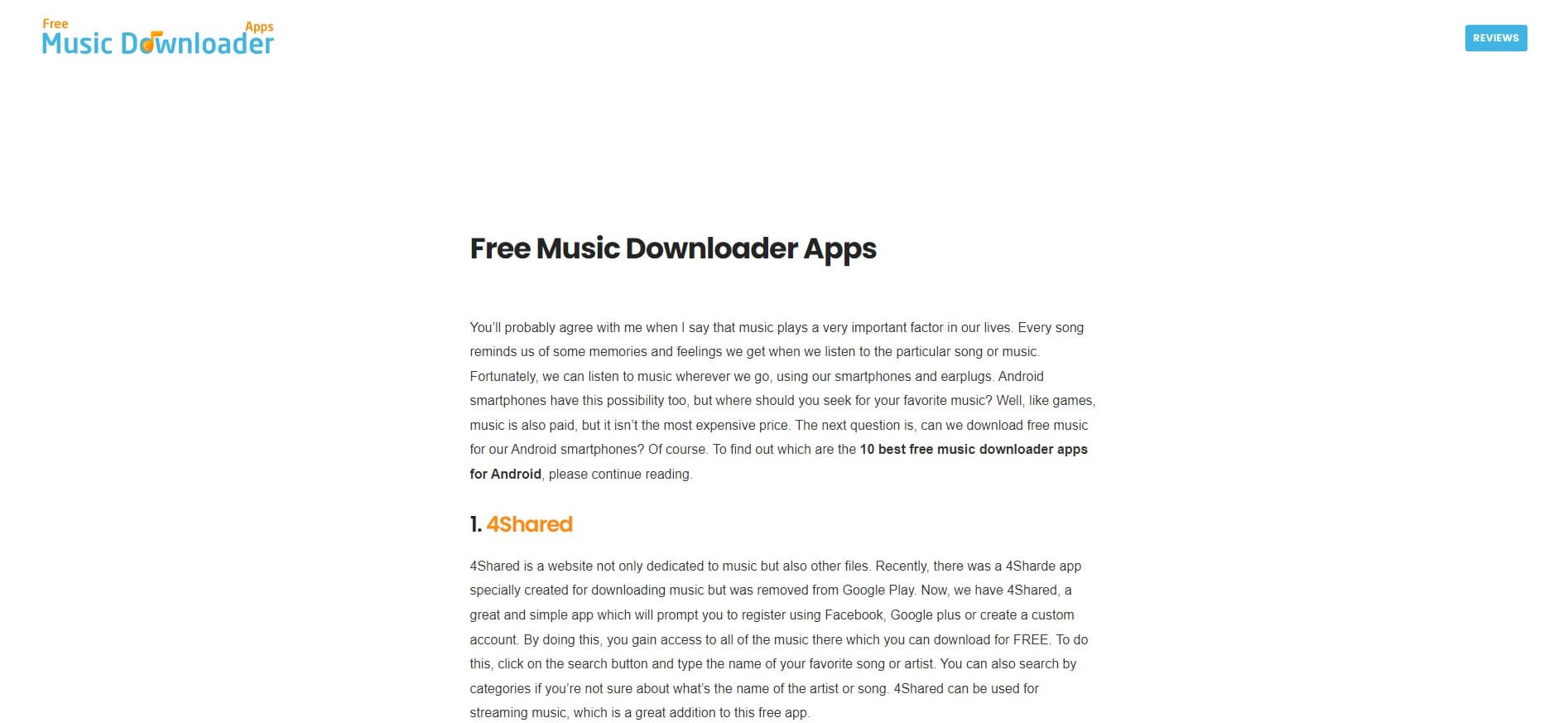 Free Music Downloader Apps